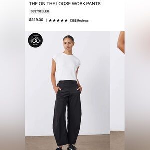 Ruti On The Loose Work Pant - NWT size 6